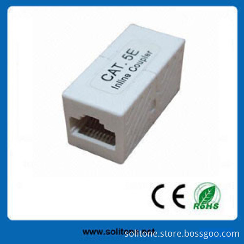 UTP 180 Degree Cat5e Coupler Keystone Jack